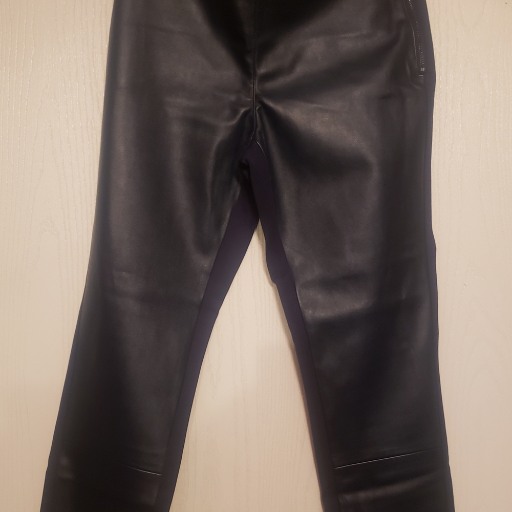 White House Black Market Sleek Blue Leggings Brand New Never Worn